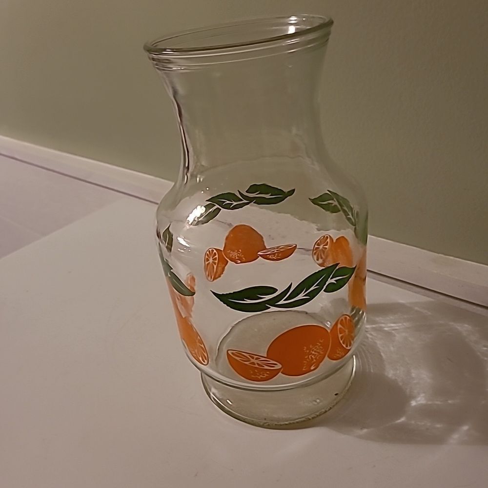 Orange Carafe 